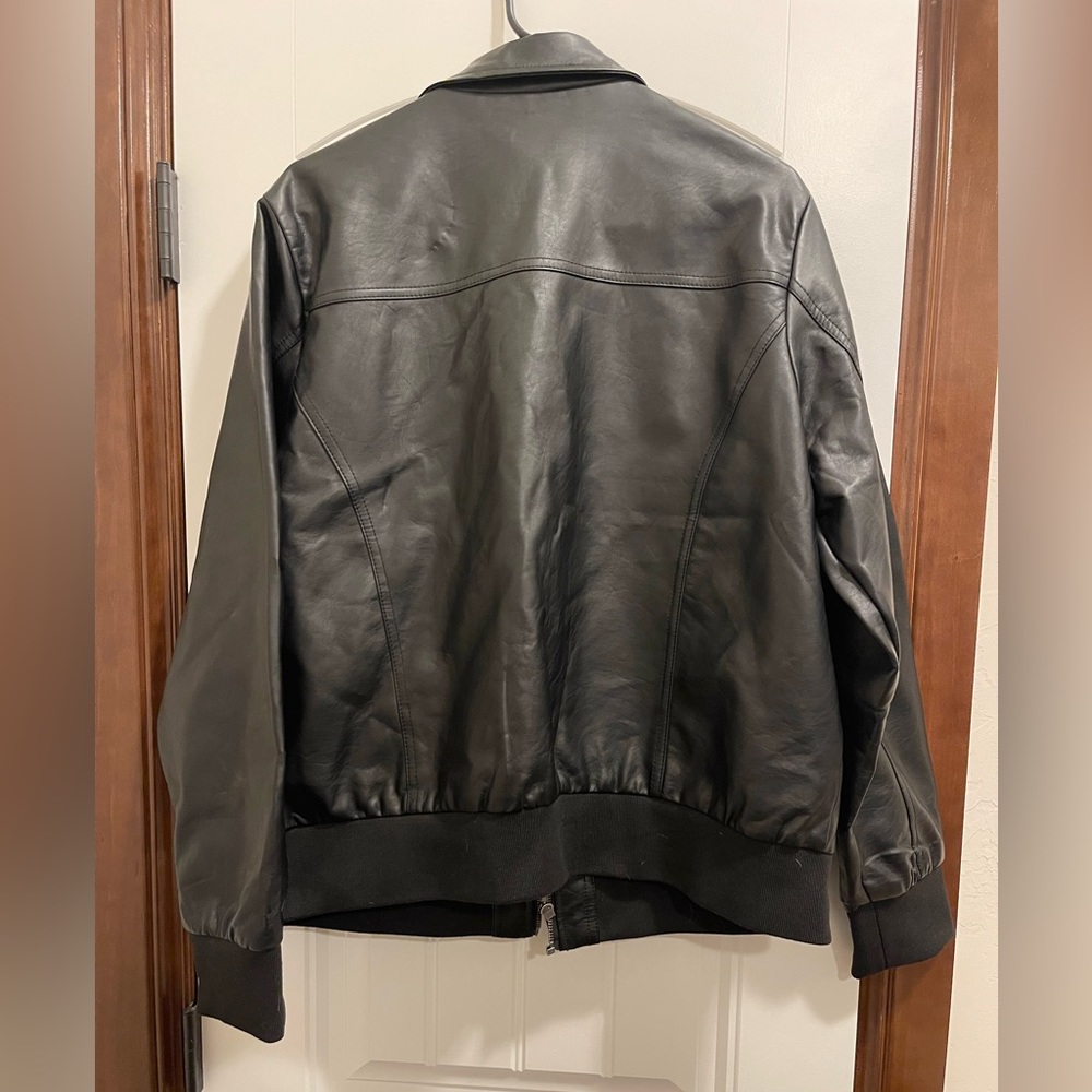 Torrid faux leather bomber jacket - Picture 3 of 4